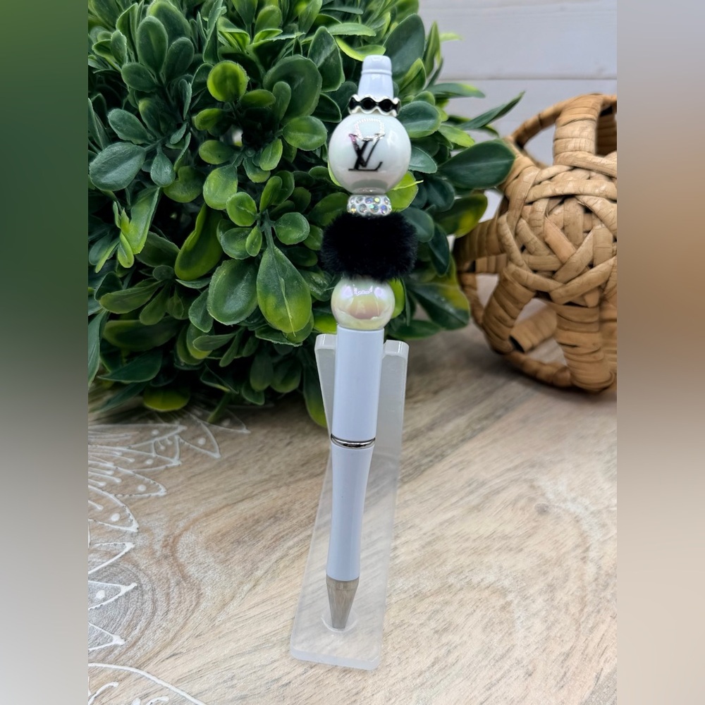 Designer Inspired Handmade Beaded Pen
